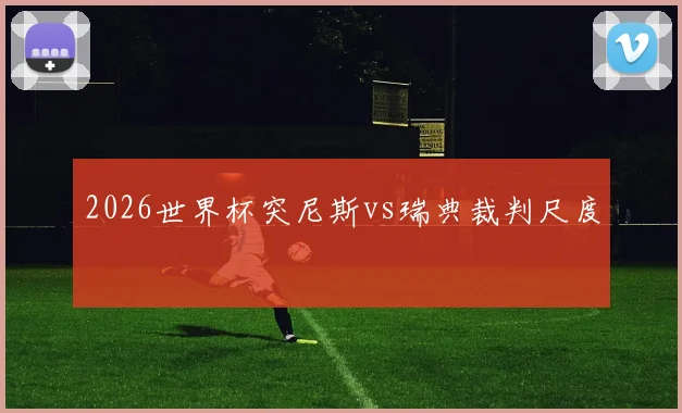 2026世界杯突尼斯vs瑞典裁判尺度